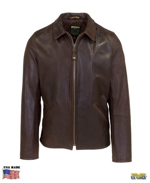 Men's Classic Brown Leather Jacket
