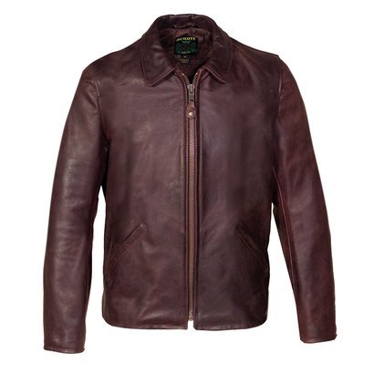 Men's Classic Brown Leather Jacket